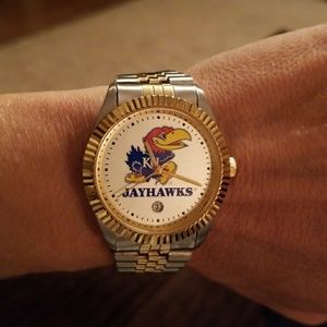 Ku watch. Chain link gold nekless. Mens gold ring